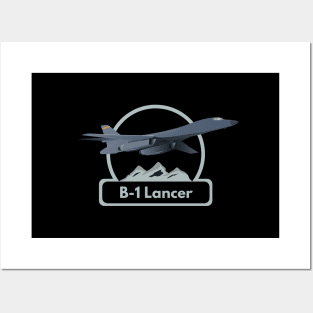 American Heavy Bomber B-1 Lancer Posters and Art